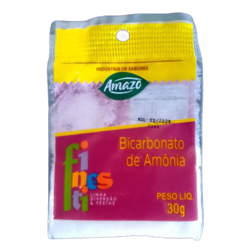 Bicarbonato de Amônia 20x30g