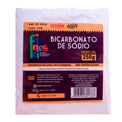 Bicarbonato de Sódio 12x250g