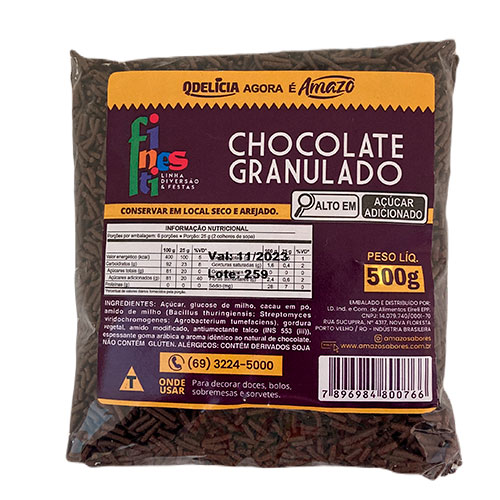 Chocolate Granulado 10x500g
