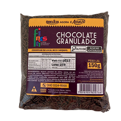 Chocolate Granulado 20x150g