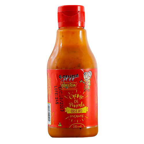 Creme Pimenta Caseiro Picante 12x215ml