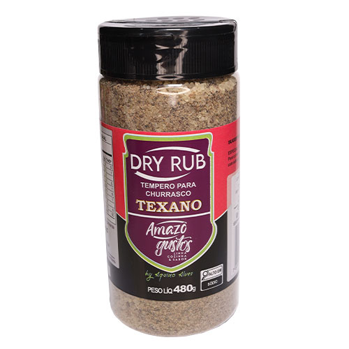 Dry Rub Texano 8x480g