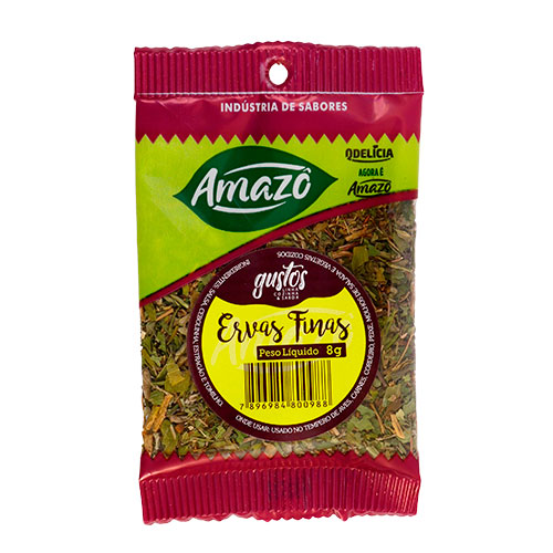 Ervas Finas Amazô 20x08g