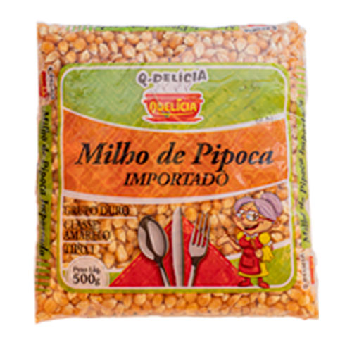 Milho de Pipoca Importado 10x500g