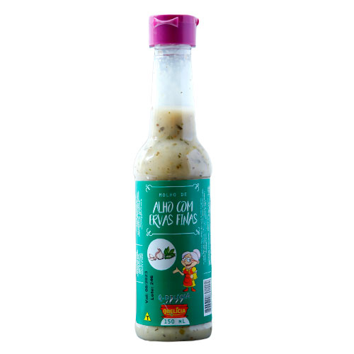 Molho de Alho com Ervas 16x150ml